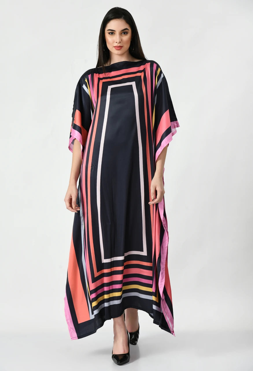 Dreamy Silk Kaftan Dress