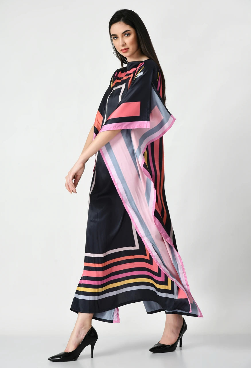 Dreamy Silk Kaftan Dress