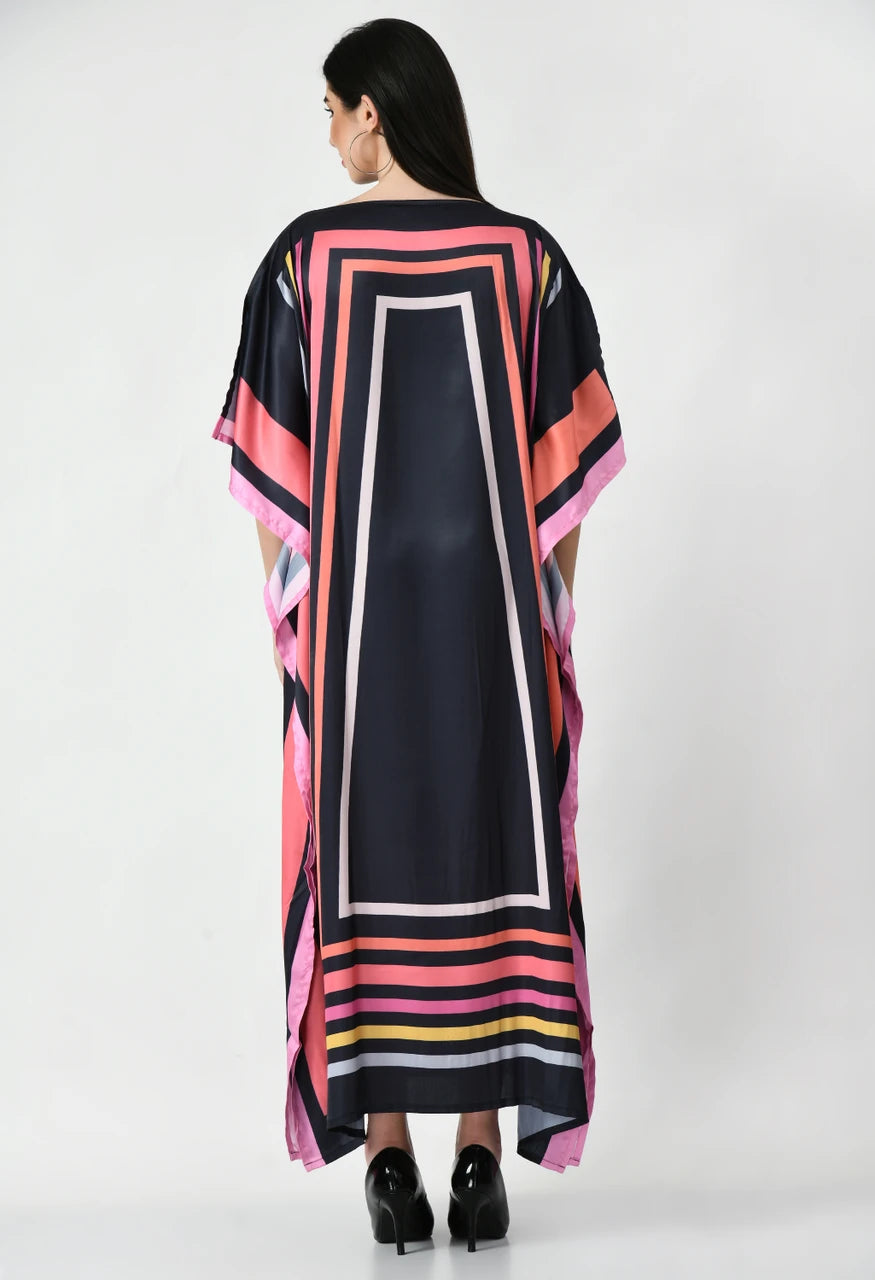Dreamy Silk Kaftan Dress