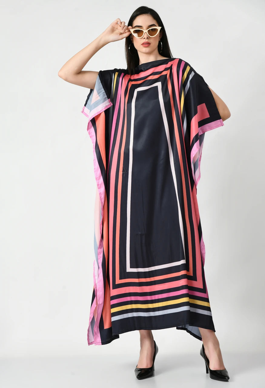 Dreamy Silk Kaftan Dress