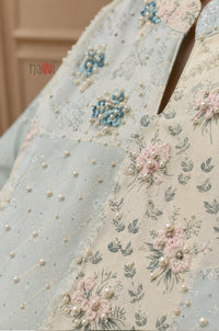 Meadow Floral Elegance Kaftan Dress