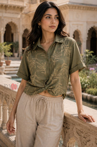 Contemporary Embroidered Shirt