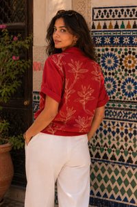 Contemporary Embroidered Shirt