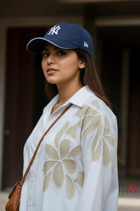 Botanical Embellished Shirt