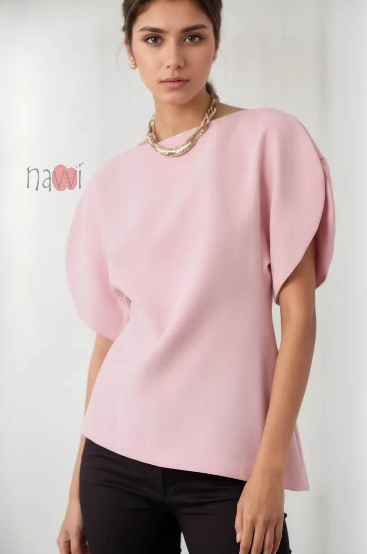 Rosewood Batwing Top