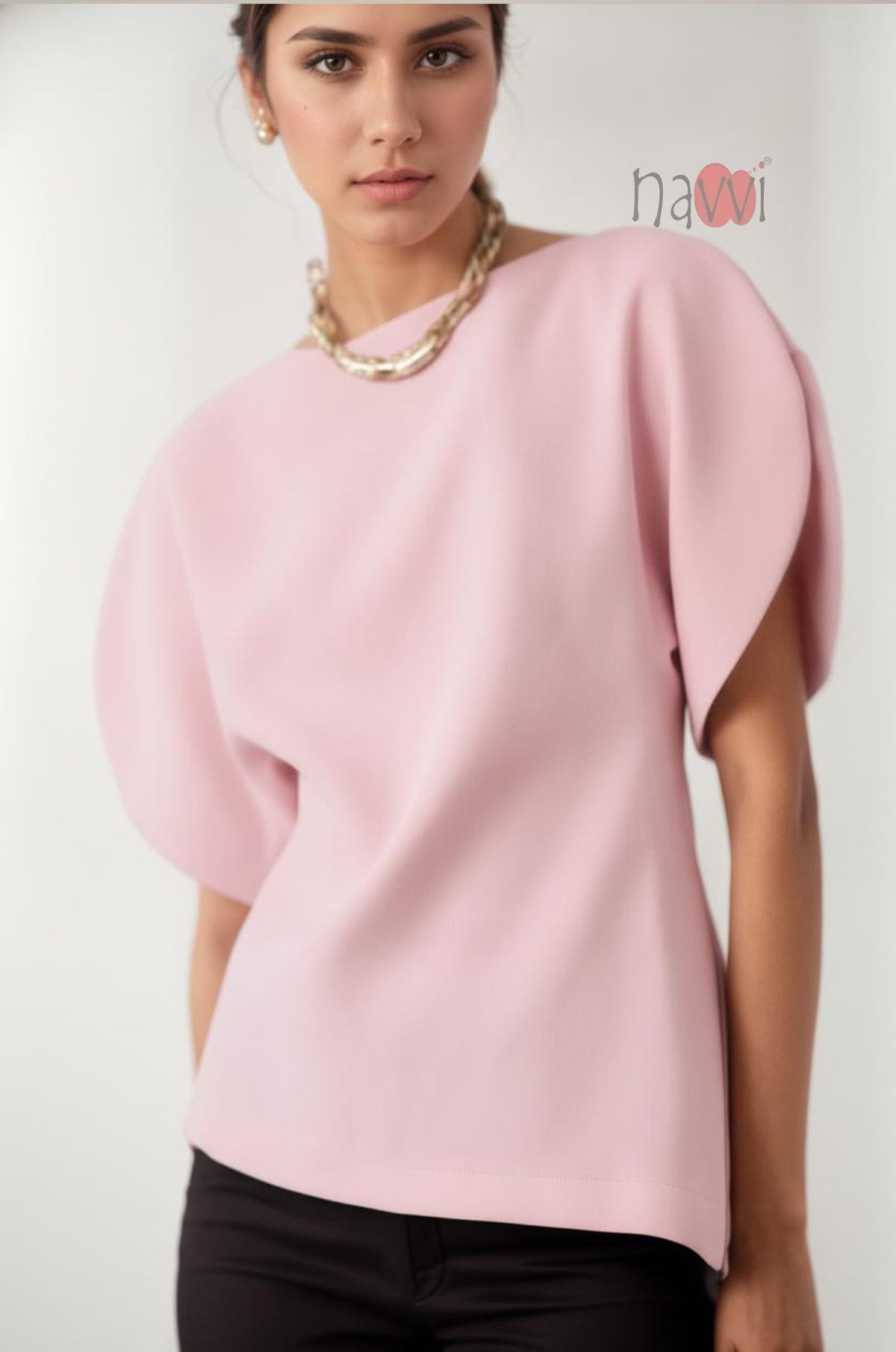 Rosewood Batwing Top