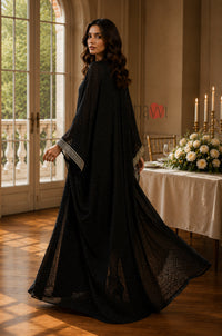 Elegant Crystal Kaftan Dress
