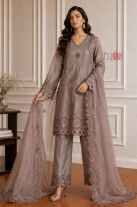 Earthy Luxe Embroidered Suit Set