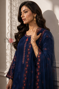 Royal Heritage Embroidered Suit Set