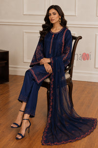 Royal Heritage Embroidered Suit Set