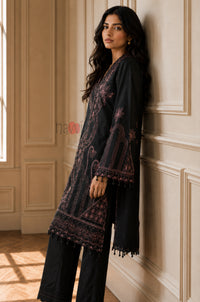 Regal Floral Embroidered Suit Set