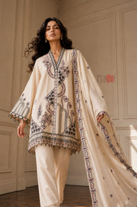 Regal Floral Embroidered Suit Set