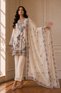 Regal Floral Embroidered Suit Set