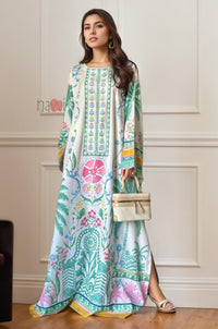 Tropical Bloom Printed Dress