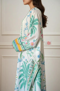 Tropical Bloom Printed Dress
