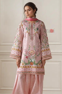 Rose Garden Embroidered Kurta Set