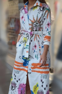 Urban Muse Western Wear Shirt Dress