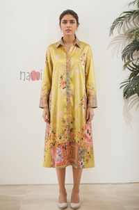 Floral Printed Long Kurta
