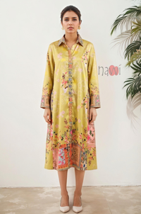Floral Printed Long Kurta