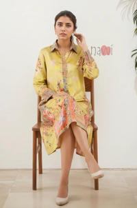 Floral Printed Long Kurta