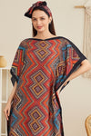 Tribal Mirage Kaftan with Scarf