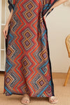 Tribal Mirage Kaftan with Scarf