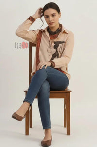 Ethnic Muse Printed Linen Shirt