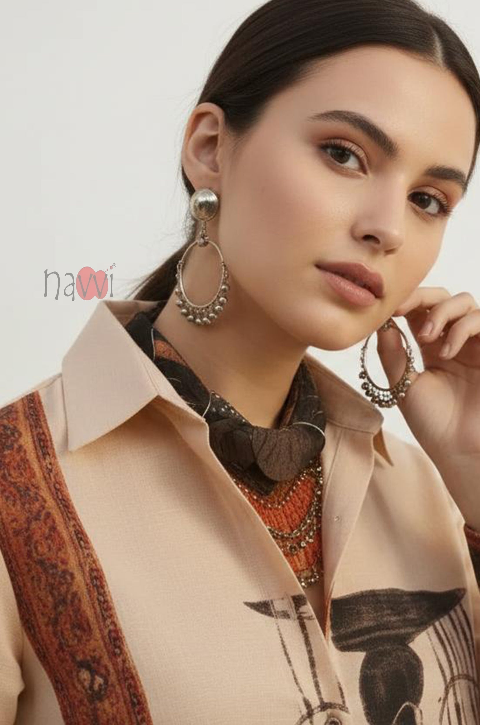 Ethnic Muse Printed Linen Shirt
