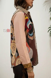 Cultural Fusion Printed Shirt