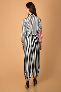 Striped Harem Style Co-ord Set