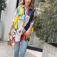 Printed Long Shirt