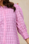 Sugar Bloom Schiffli Shirt