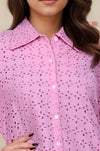 Sugar Bloom Schiffli Shirt