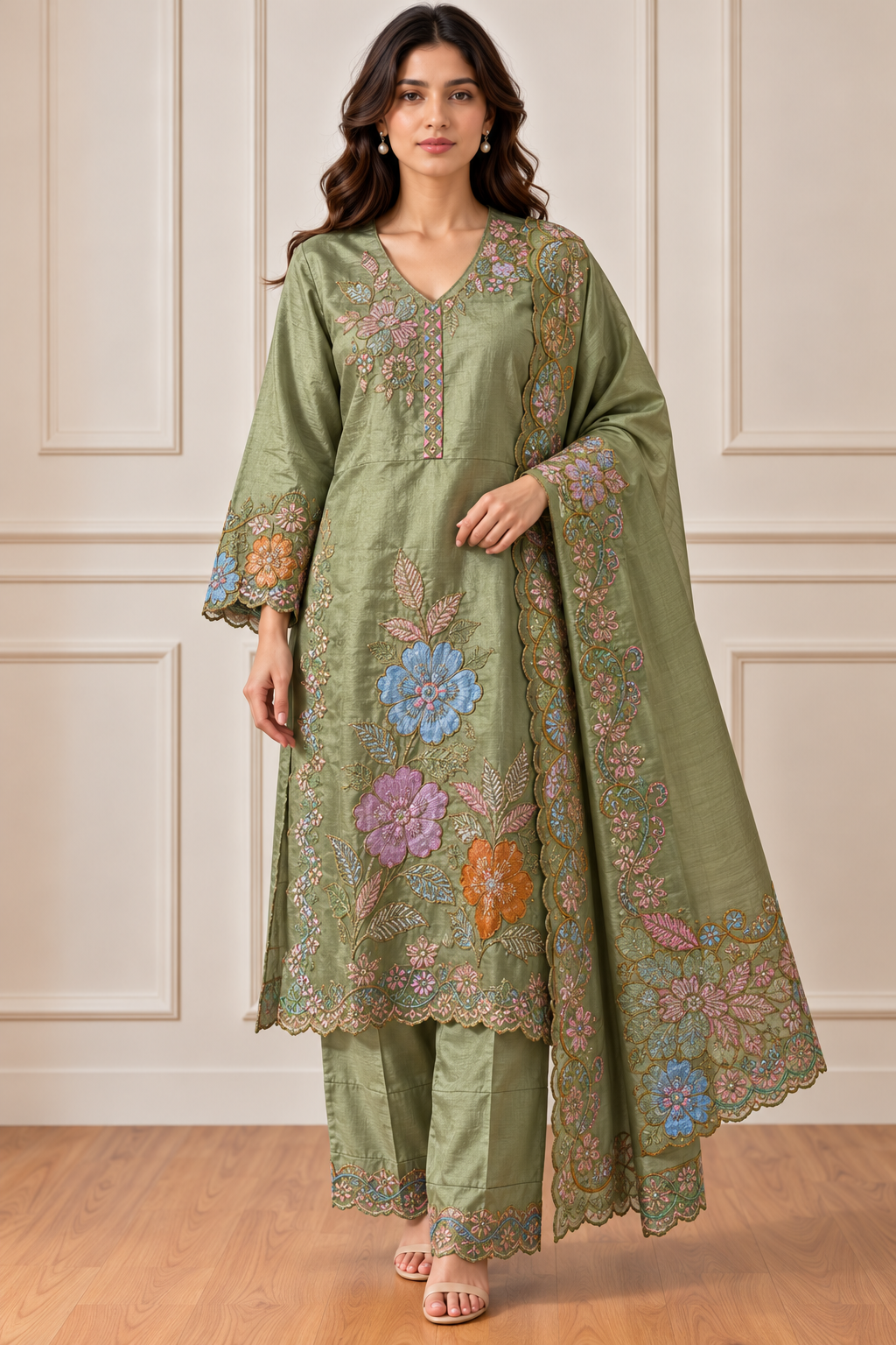 Green Grace Suit Set