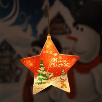 Christmas Ornament- Pack of 2- Tree + Star