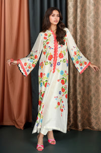 Ivory Bloomscape Statement Set - Navvi.in