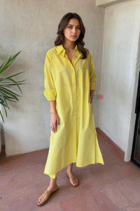 Minimal Chic Shirt Dress with Pants