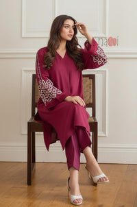 Grace Embroidered Ensemble