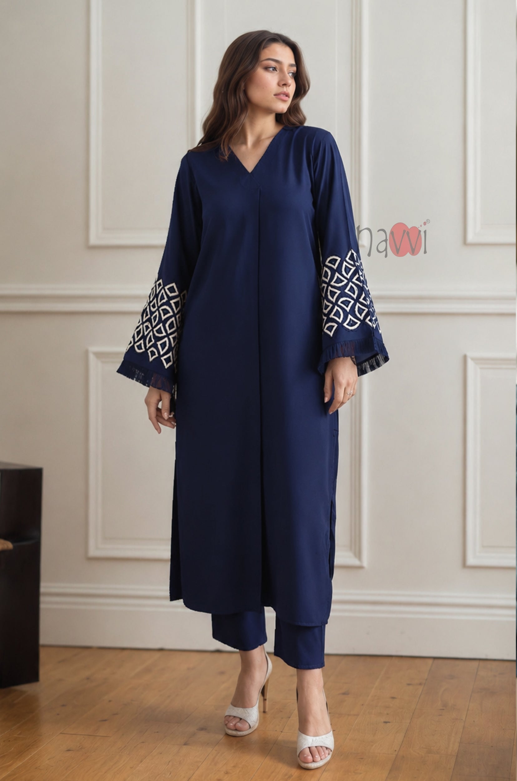 Grace Embroidered Ensemble