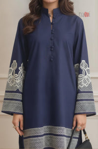 Noir Bloom Pret Embroidery Coord Set