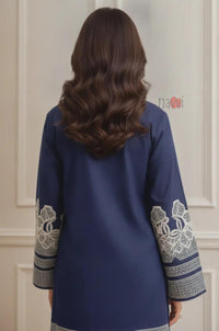 Noir Bloom Pret Embroidery Coord Set