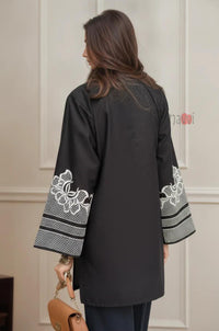 Noir Bloom Pret Embroidery Coord Set