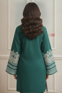 Noir Bloom Pret Embroidery Coord Set