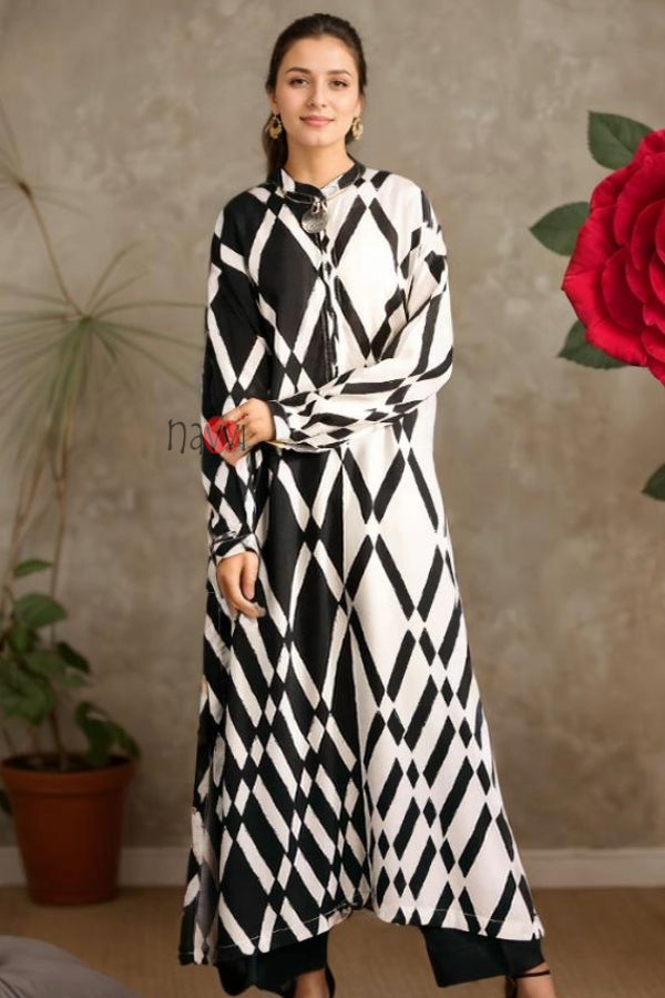 Geometric Print Long Co-Ord Set