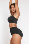 Seamless Supportive Shaping Bra with Adjustable Straps