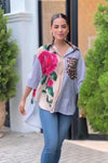 Bold Mixed Printed Fashion Shirt