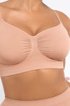 Seamless Supportive Shaping Bra with Adjustable Straps