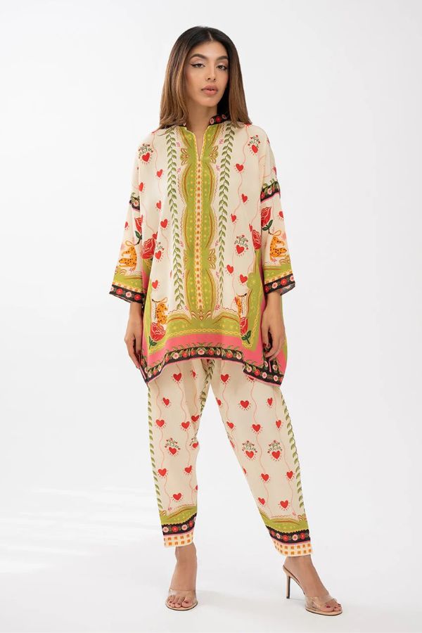 Ceira Kaftan Style Co-Ord Set