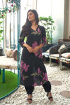 Floral Kurta with Patiala Pants