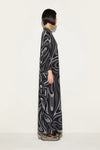 Geometric Print Hand Work Kaftan